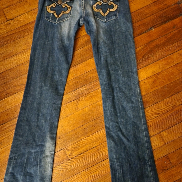 Hudson Blue lowrise bootcut jeans - Picture 14 of 16